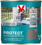 PEINTURE DIRECT PROTECT TAUPE    0,5 L. BOIS / FER / PVC / ALU